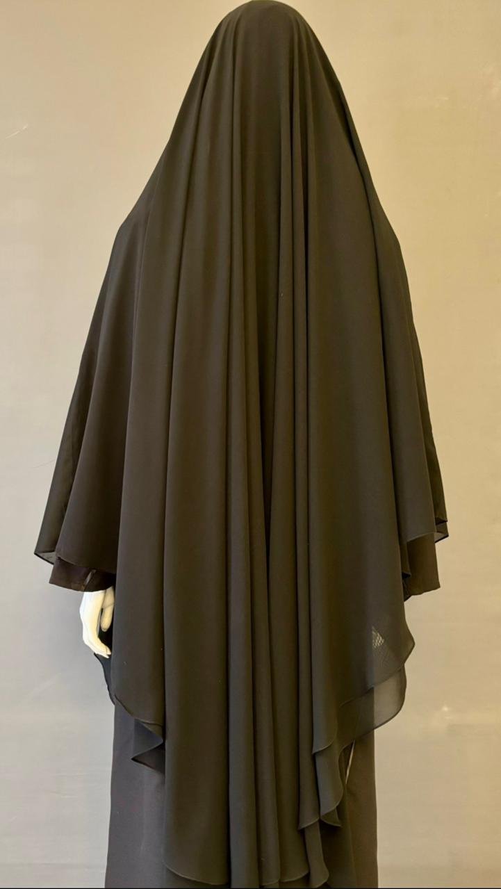 2 Layered Open Khimaar - Image 2