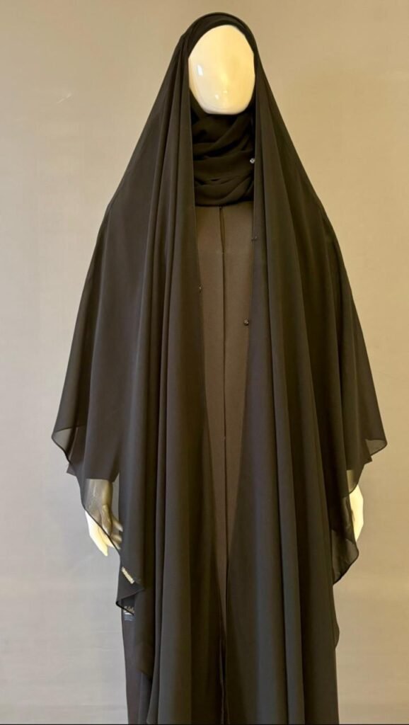 2 Layered Open Khimaar